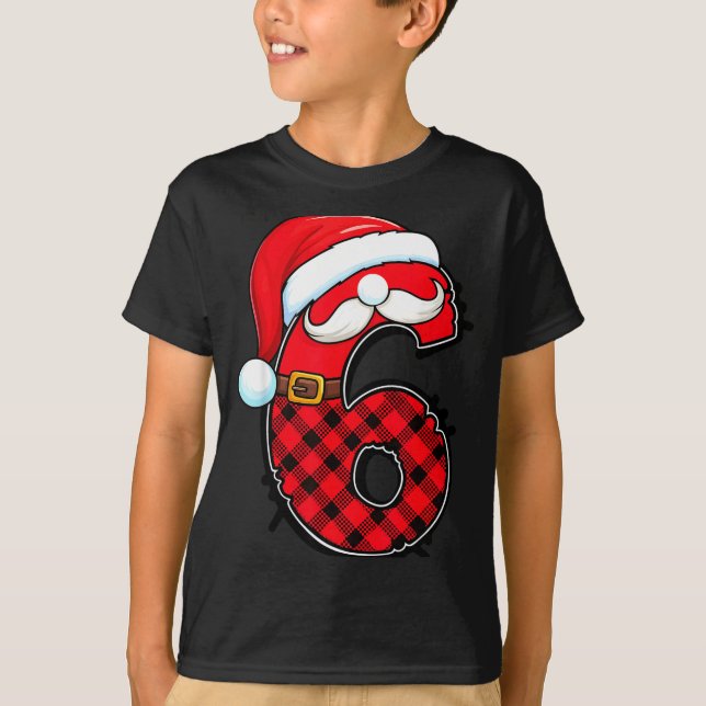 Funny 6 7 Couples Christmas Costume Matching Outfi T-Shirt (Front)
