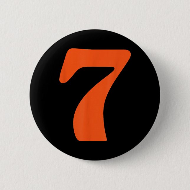 Funny 6 7 Matching Halloween Lazy Costume 67 Meme  Button (Front)
