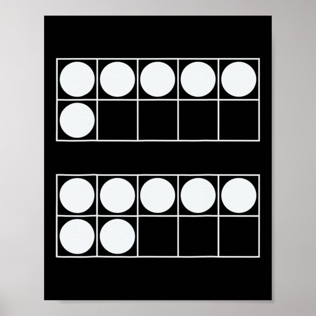 Funny 6 7 Number Math Teachers Students Six Seven  Poster (Front)