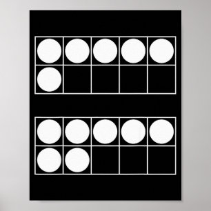 Funny 6 7 Number Teachers Students Six Seven Meme Poster