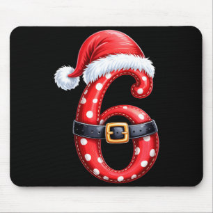Funny 6 7 Six Seven Meme Couple Matching Christmas Mouse Pad