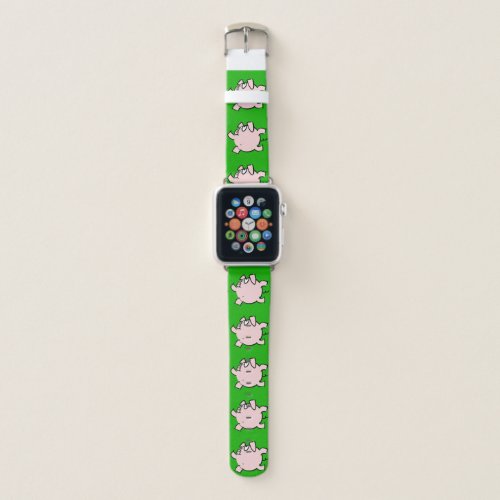 Funny 6 Cartoon Pig Choose Color A Watch band