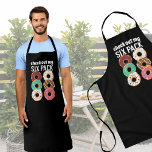 Funny 6 Pack Dad Bod Donuts Instead of Muscle Mens Apron<br><div class="desc">👩‍🍳🍰👨‍🍳 Introducing Quirky and Personalized Aprons on Zazzle - Enhance Your Culinary Journey! 🍳🧁👩‍🍳 Prepare to elevate your cooking, baking, and creative experiences in the kitchen with our delightful selection of personalized aprons available on Zazzle! Whether you're an adult looking to infuse some style into your culinary endeavors, a young...</div>