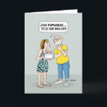 Funny 70th Birthday Card For Men<br><div class="desc">Funny 70th Birthday Greeting Card for a man turning 70 years old</div>