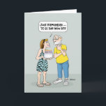 Funny 70th Birthday Card For Men<br><div class="desc">Funny 70th Birthday Greeting Card for a man turning 70 years old</div>