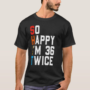 Funny 72 Years Old Bday Gift Sarcastic Vintage 72n T-Shirt
