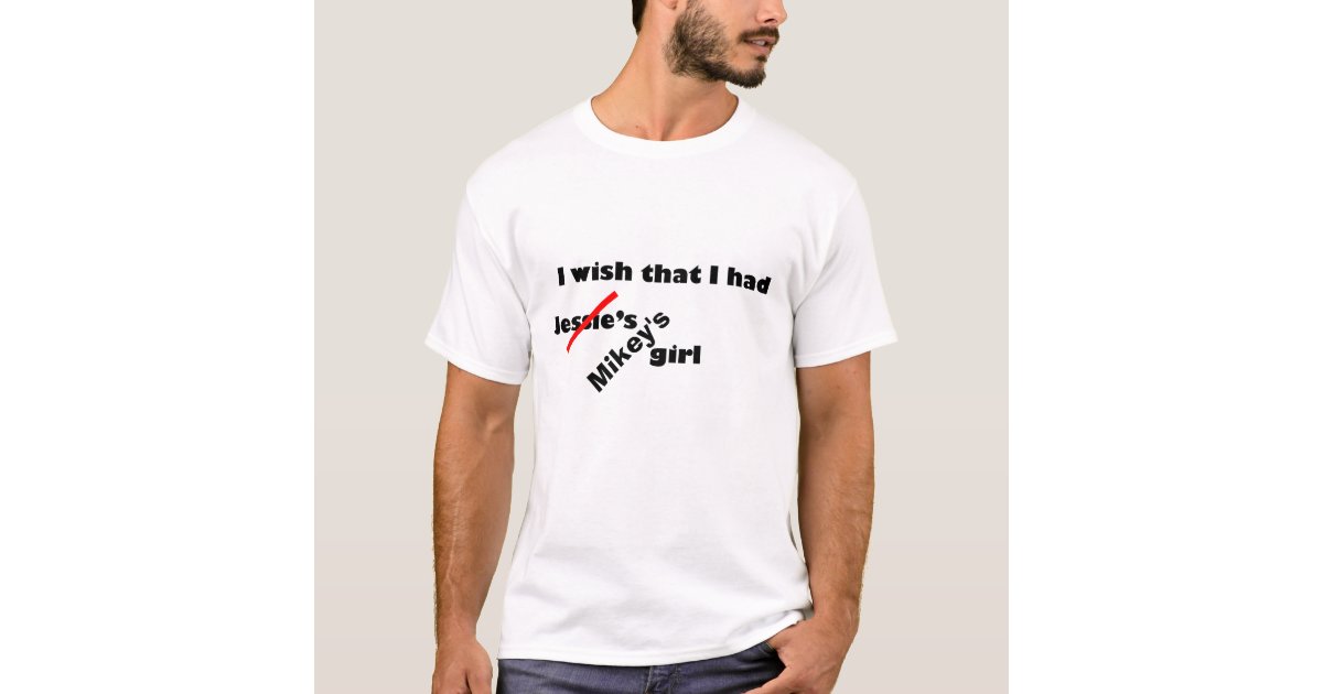 Funny 80's Jessie's Girl TShirt Customized Zazzle