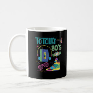 Funny 80s Music Old School 1980s Party Coffee Mug
