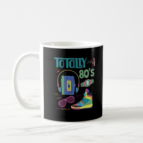 Funny 80s Music Old School 1980s Party Coffee Mug