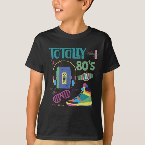 Funny 80s Music Old School 1980s Party T_Shirt