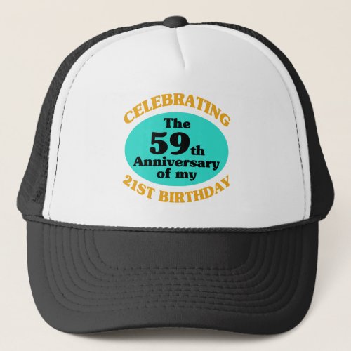 Funny 80th Birthday Gag Gift Trucker Hat