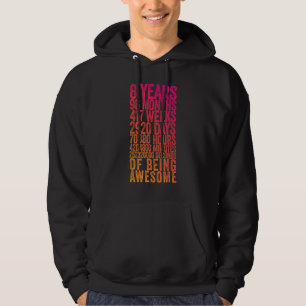 Funny 8th Birthday Shirt Old Meter Funny 8 Year Ol