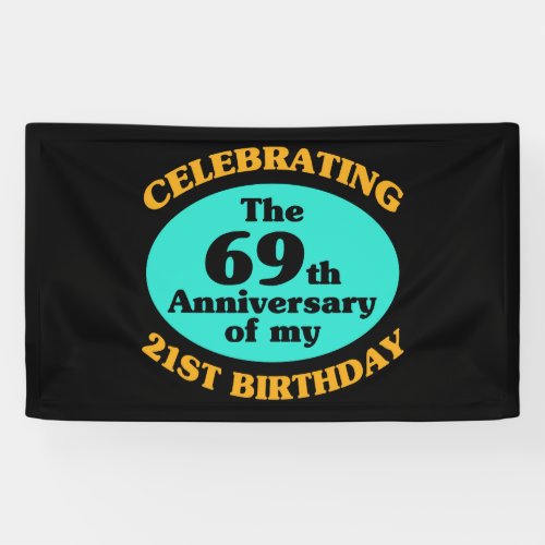 Funny 90th Birthday Gag Gift Banner