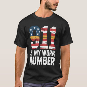 Funny 911 Emergency Dispatcher First Responder T-Shirt