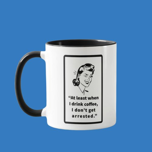 Funny AA NA Addiction Recovery Tea and Coffee Mug 