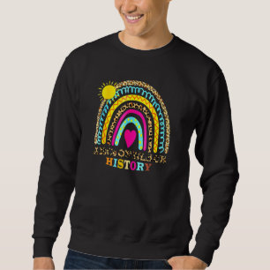 Funny Abcs Of Black History Month Pride Women Men Sweatshirt