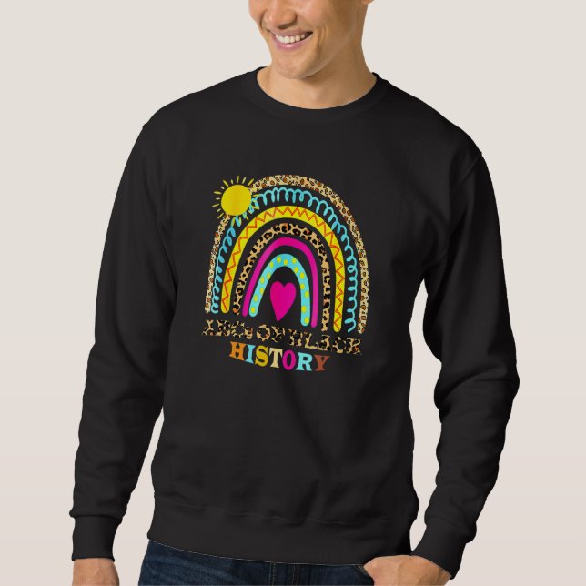 Funny Abcs Of Black History Month Pride Women Men  Sweatshirt (Front)
