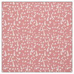 Funny Abracadabra White Text. Coral Pink Backdrop