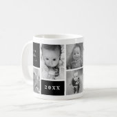Funny Abuelo Grandfather Photo Collage Coffee Mug (Front Left)