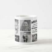 Funny Abuelo Grandfather Photo Collage Coffee Mug (Center)