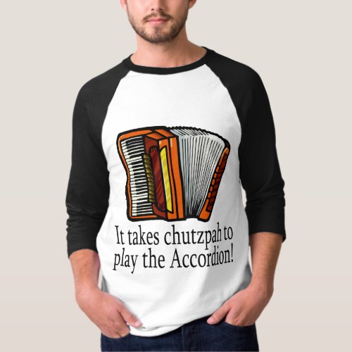 Funny Accordion T_shirt