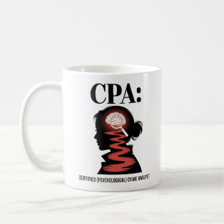 Funny Accountant CPA True Crime Analyst Mug
