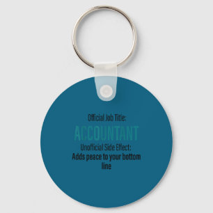Funny accountant definition accounting office keychain