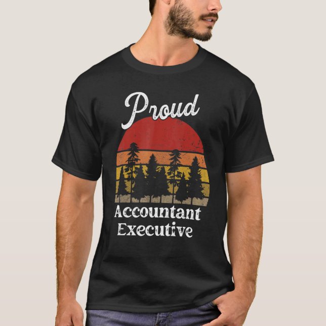 Funny Accountant Executive Shirts Job Title Profes (Front)