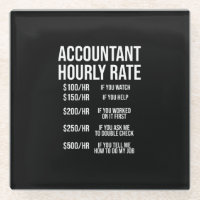 Funny Accountant Hourly Rate Accounting CPA Humor