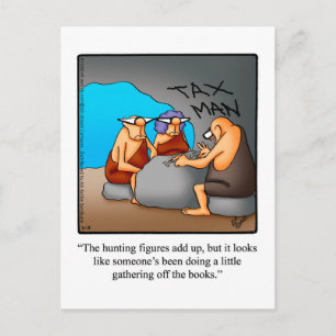 Funny Accountant Humor Postcard