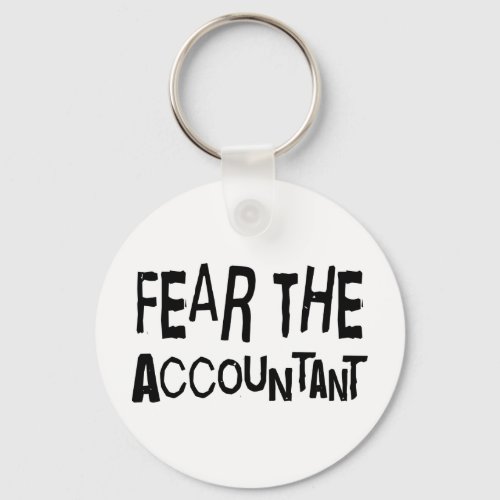 Funny Accountant Keychain