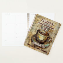 Funny Accountant Personalized Name Coffee Vintage