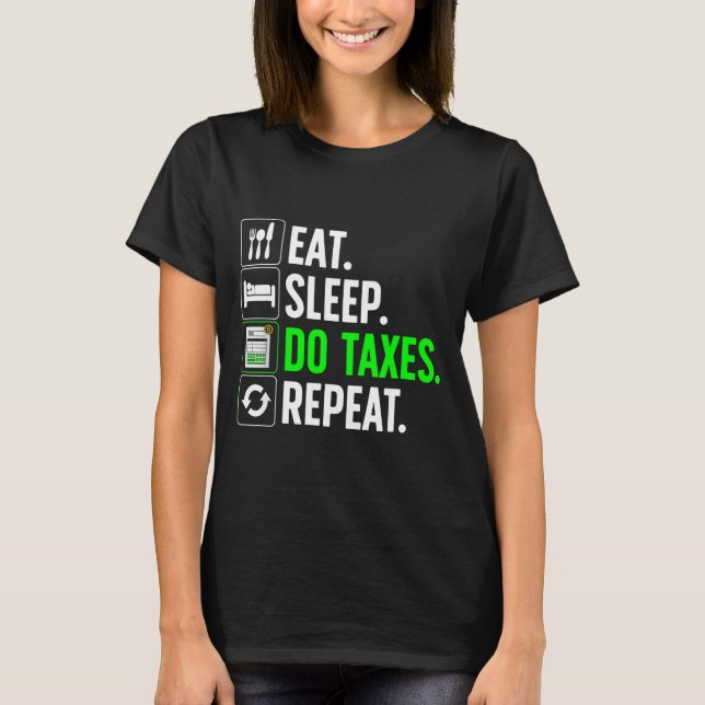 Funny Accounting Art For Men Women Spreadsheets Ac T-Shirt (Front)