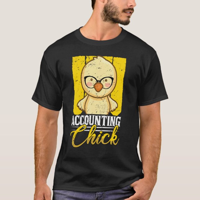 Funny Accounting Major & Accountant Chic Cpa Humor T-Shirt (Front)