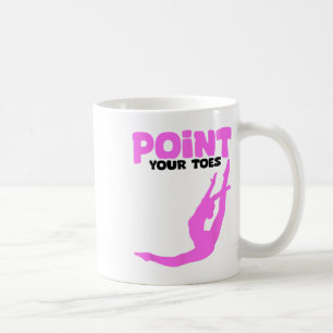 Funny Acro Gymnastics Coach Gymnast Llerina Llet D Coffee Mug