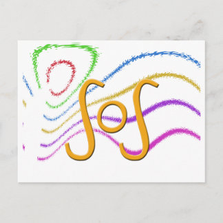 Funny Acronyms- SOS Postcard
