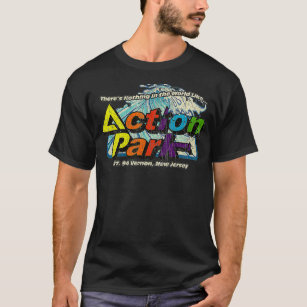 Funny Action Park New Jersey 1978 happines  T-Shirt