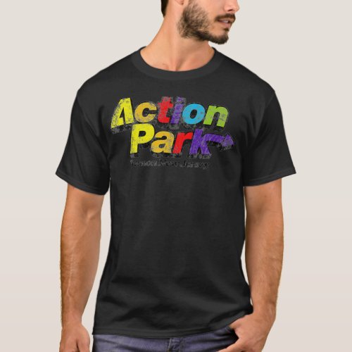Funny Action Park New Jersey 1978 Vintage  T_Shirt