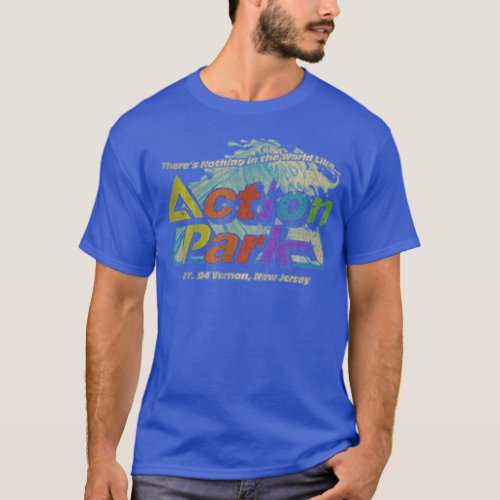 Funny Action Park New Jersey 1978 Vintage T_Shirt