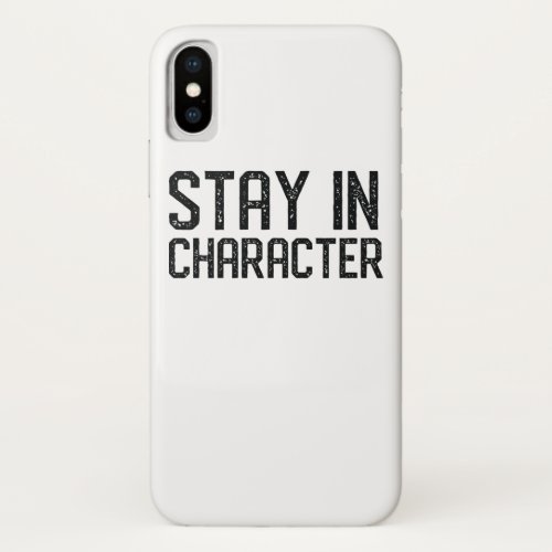 Funny Actor Actress Drama Broadway Musical Theater iPhone X Case