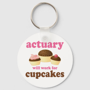 Funny Actuary Keychain