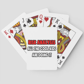 Funny Actuary Shirts and Gifts Poker Cards