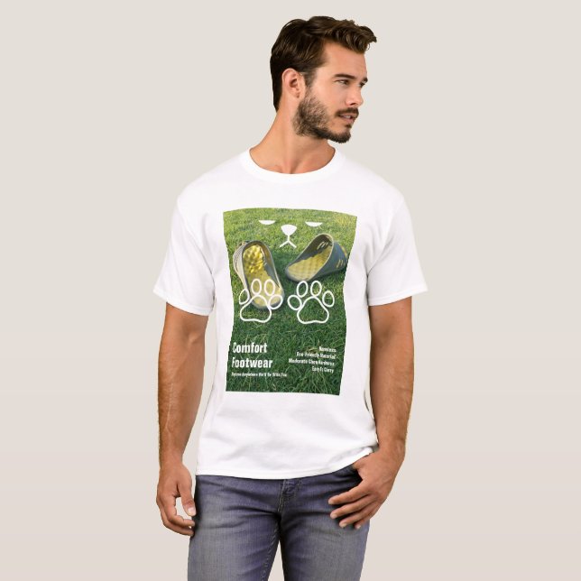 Funny Ad Poster T-Shirt (Front Full)