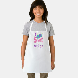 Funny add your logo kids apron