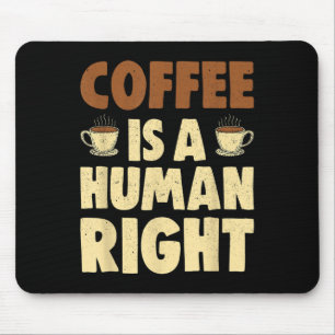 Funny Addict Coffee Quotes Vintage Coffee Is A Hum Mouse Pad