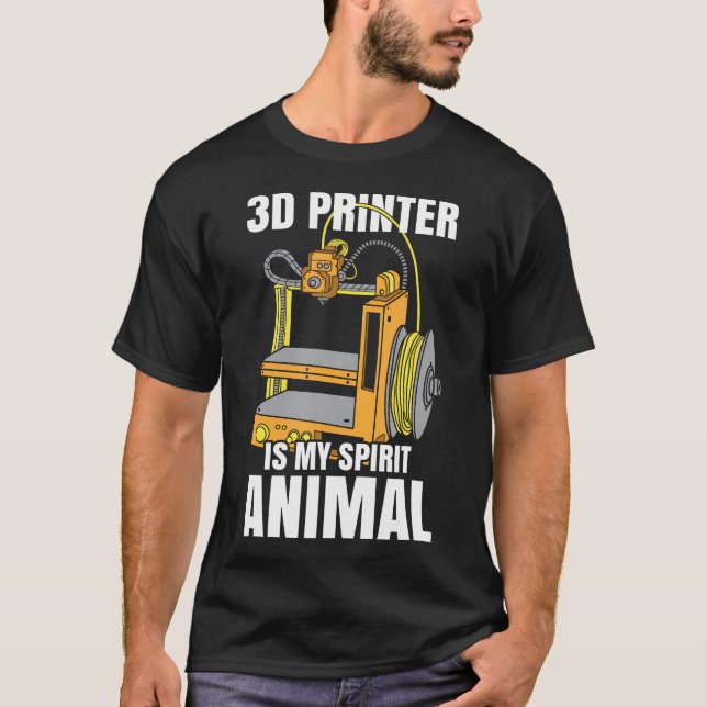 Funny Additive Manufacturing 3D Printing Digital P T-Shirt (Front)