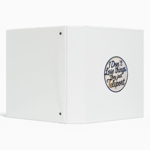 Funny ADHD Binder – Organizational, Lost things