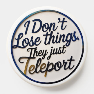 Funny ADHD PopSocket – Neurodivergent Grip, Lost