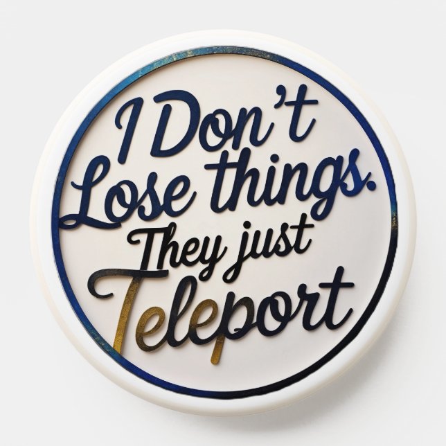 Funny ADHD PopSocket – Neurodivergent Grip, Lost (Popsocket)