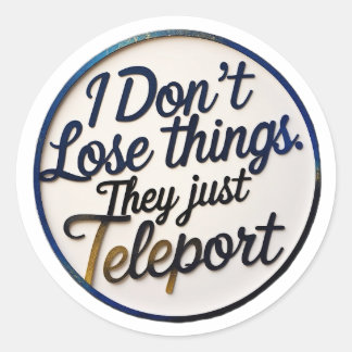 Funny ADHD Sticker – For the Neurodivergent Minds